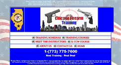 Desktop Screenshot of chicagofirearminstructors.com